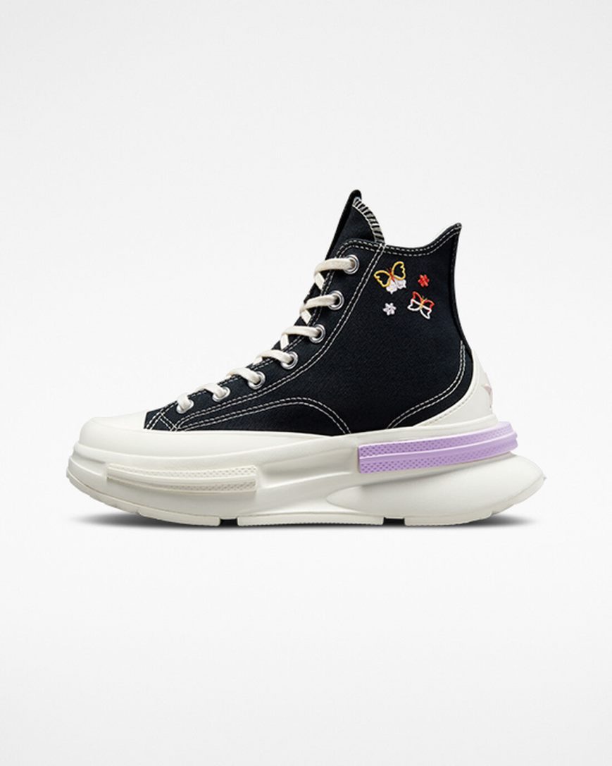 Men's Converse Run Star Legacy CX Butterfly Wings High Top Platform Shoes Black | AU CE534E